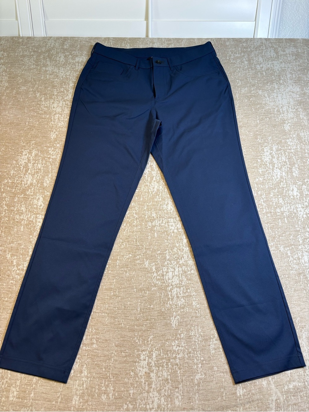 Public Rec Men’s Dealmaker 5-Pocket Performance Tech Pants Navy Blue 33X3O NWT - Picture 12 of 13